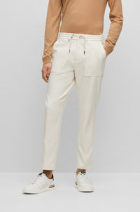 OPEN WHITE // TROUSERS C-PERIN-DS-PATCH-234