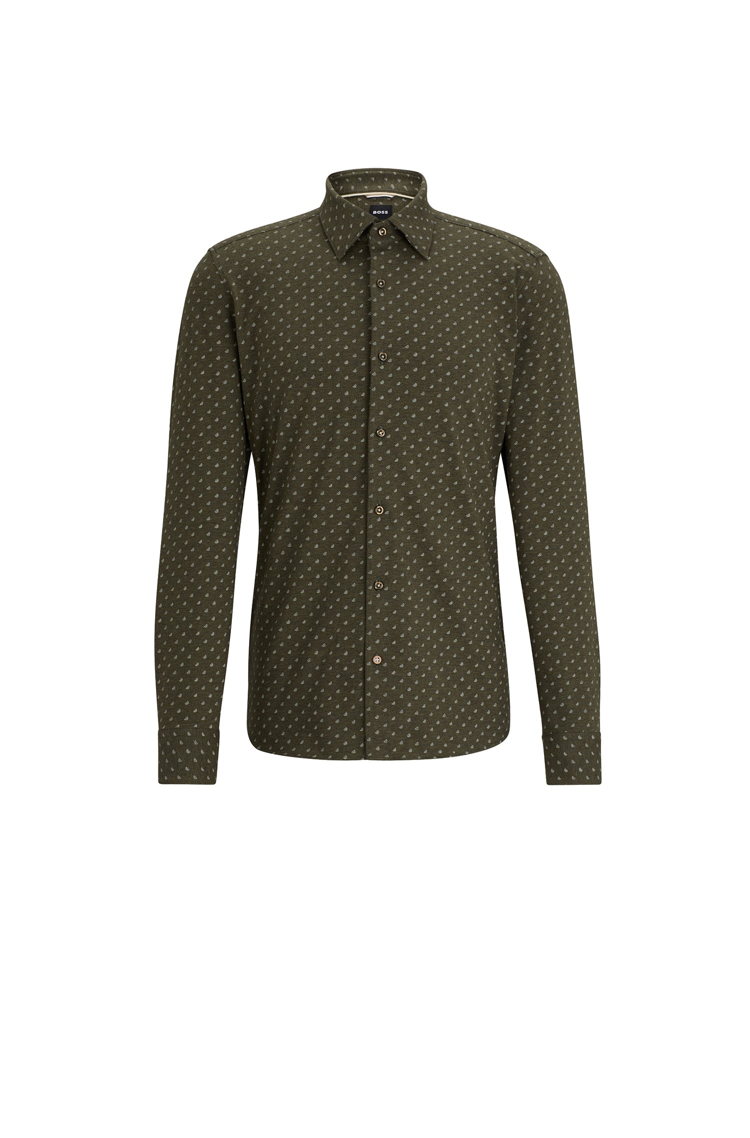 OPEN GREEN // BUSINESS SHIRTS C-HAL-KENT-C1-223