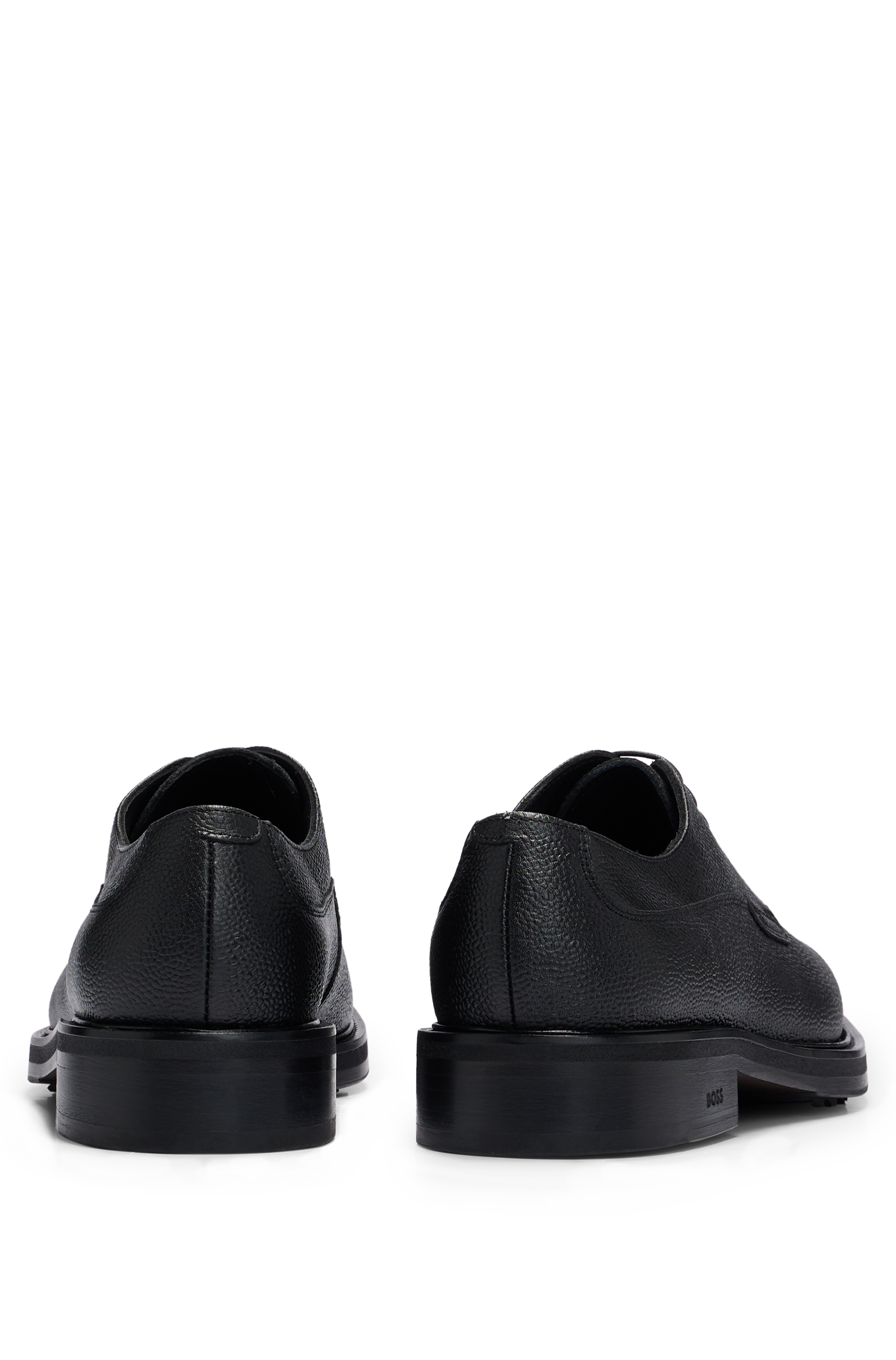 Derbies Larry en cuir - Black