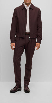 MEDIUM RED // BUSINESS SHIRTS L-HAYS-KENTB-234