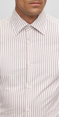 MEDIUM RED // BUSINESS SHIRTS L-HAYS-KENTB-234