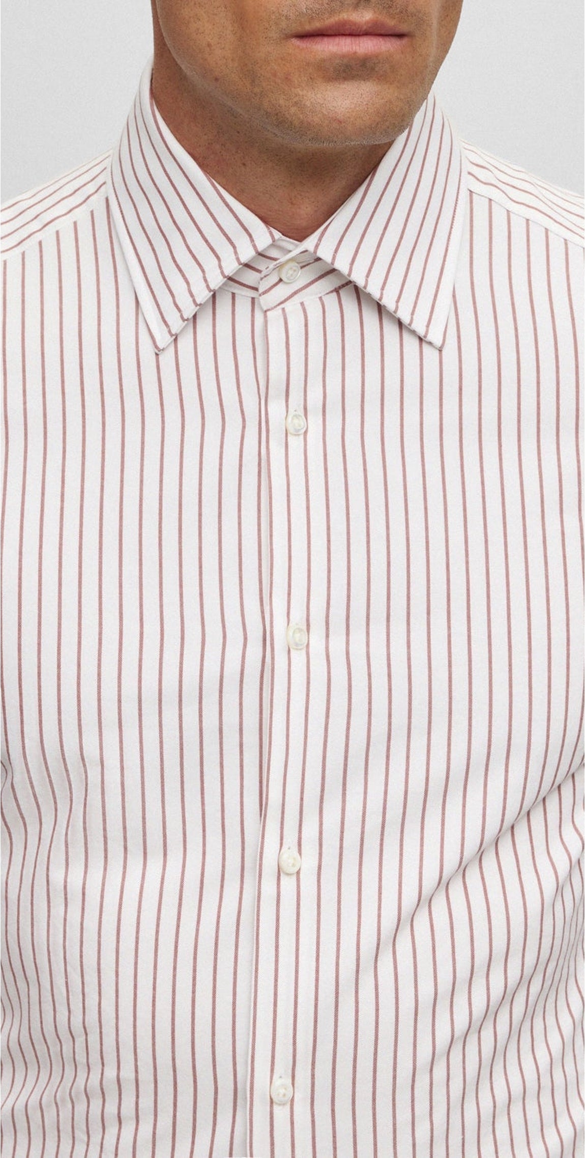 MEDIUM RED // BUSINESS SHIRTS L-HAYS-KENTB-234