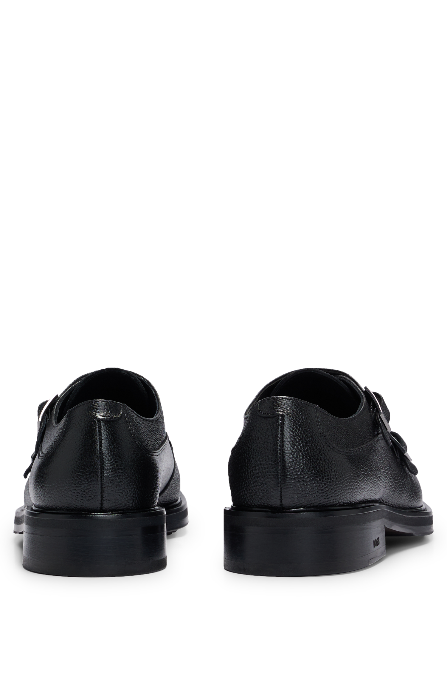 Derbies Larry en cuir - Black