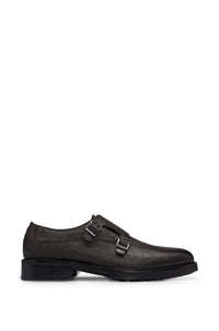Larry leather Derbies - Dark Brown