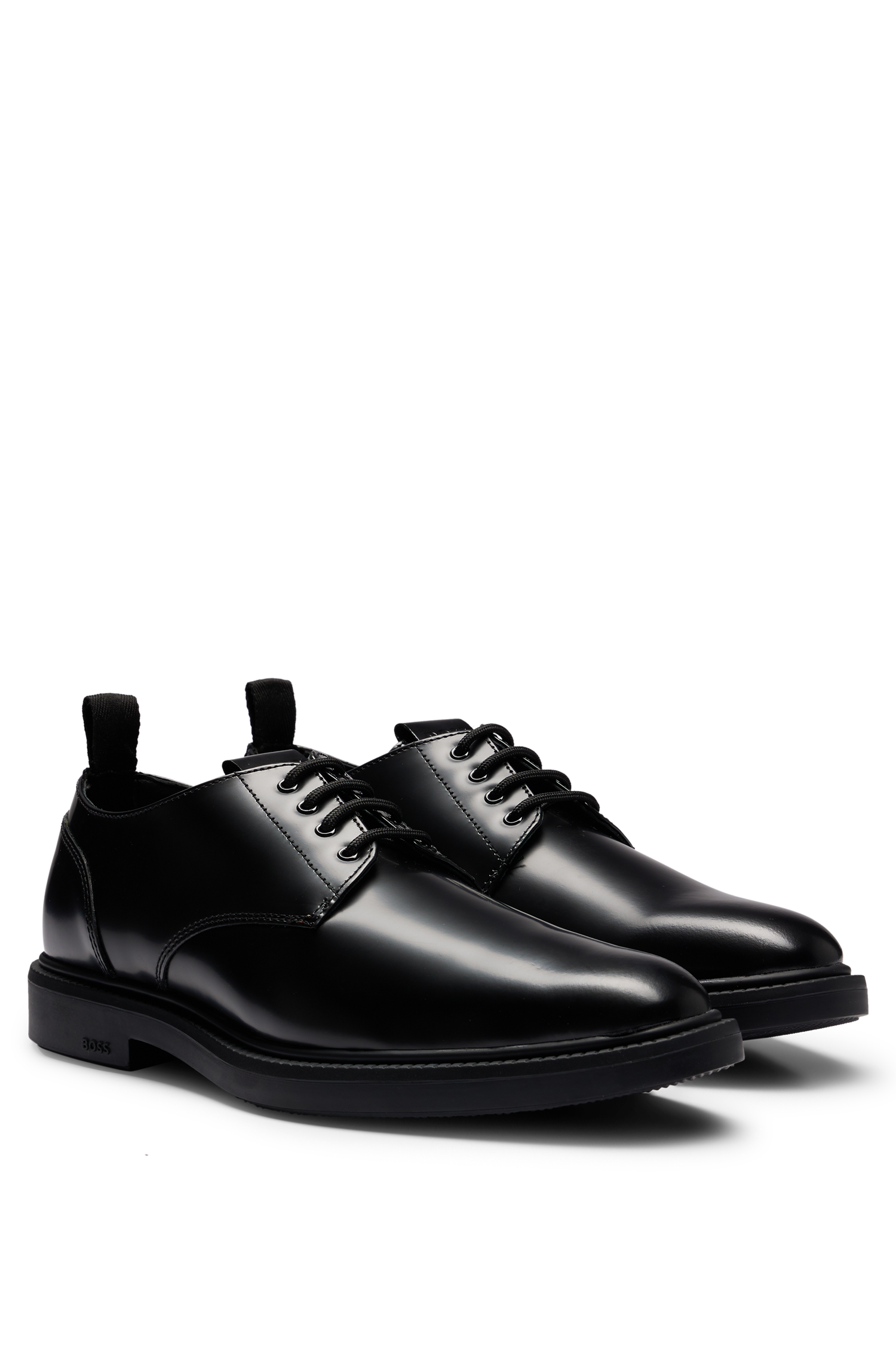 BLACK // DRESS SHOES LARRY_DERB_EYBU