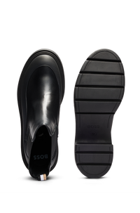 Carol leather boots - Black