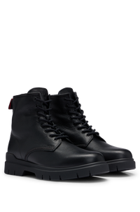 Bottes Ryan en cuir - Black
