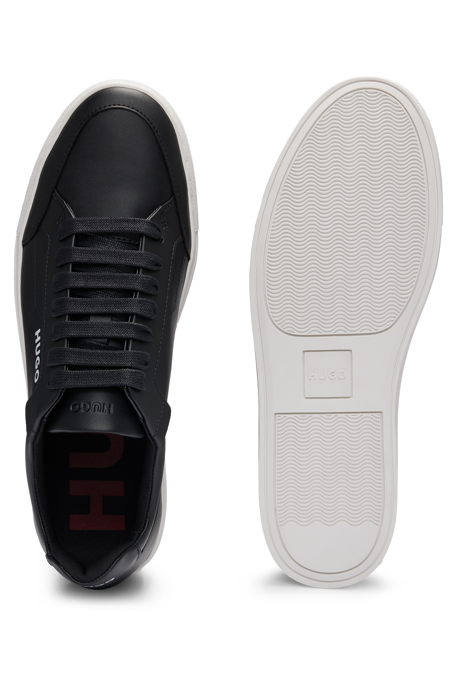 BLACK // LACE-UP TRAINERS FUTURISM_TENN_PUPR_O