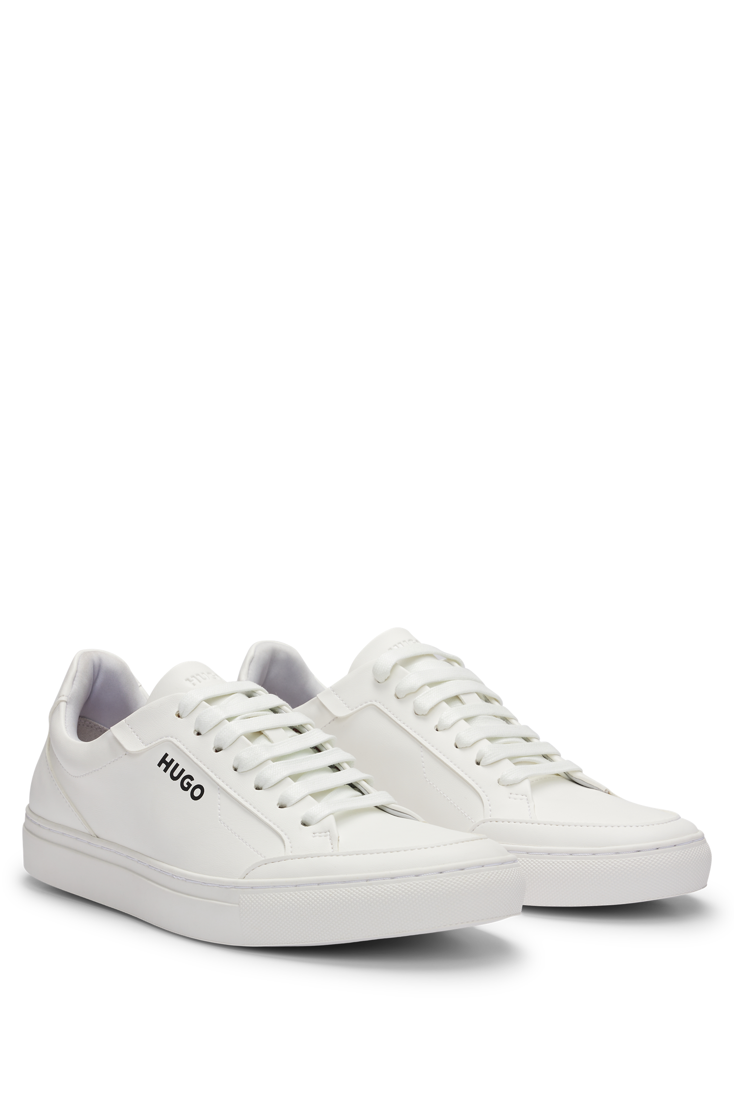 WHITE // LACE-UP TRAINERS FUTURISM_TENN_PUPR_O