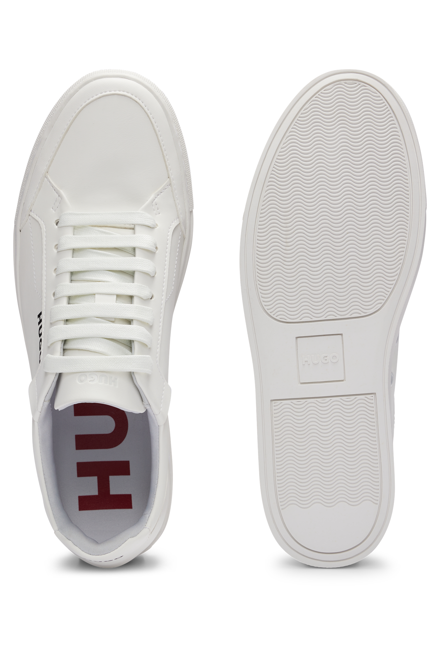 WHITE // LACE-UP TRAINERS FUTURISM_TENN_PUPR_O