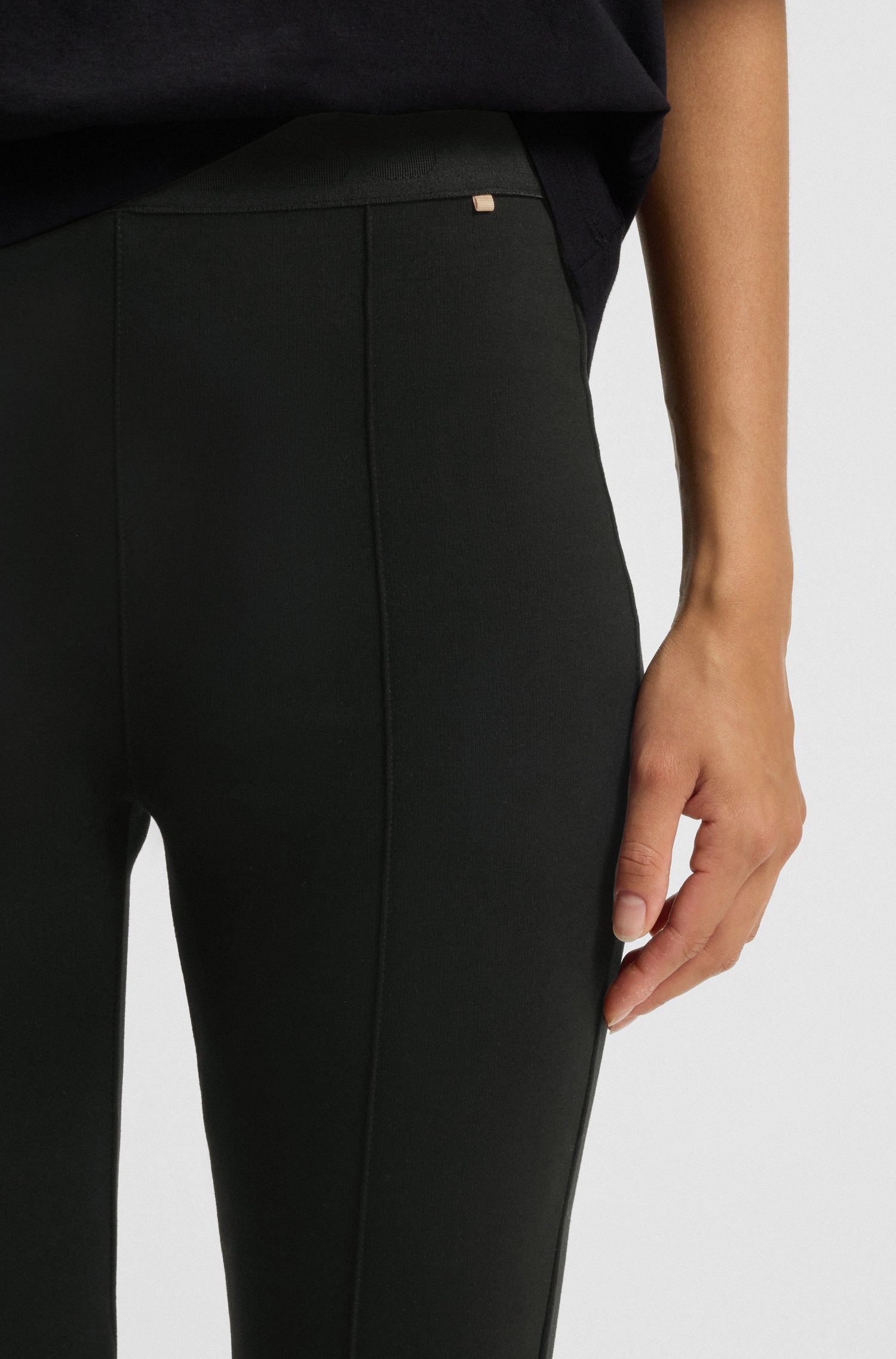 BLACK // CASUAL TROUSERS C_ESTRETCH