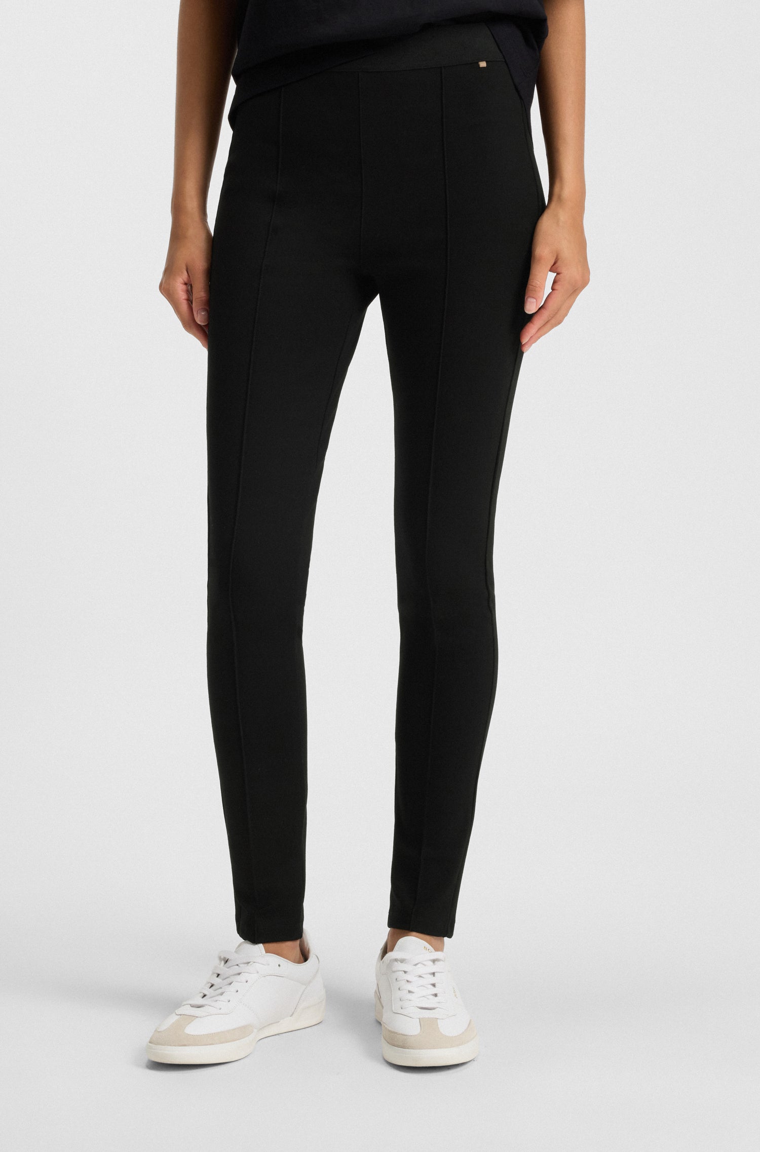 BLACK // CASUAL TROUSERS C_ESTRETCH