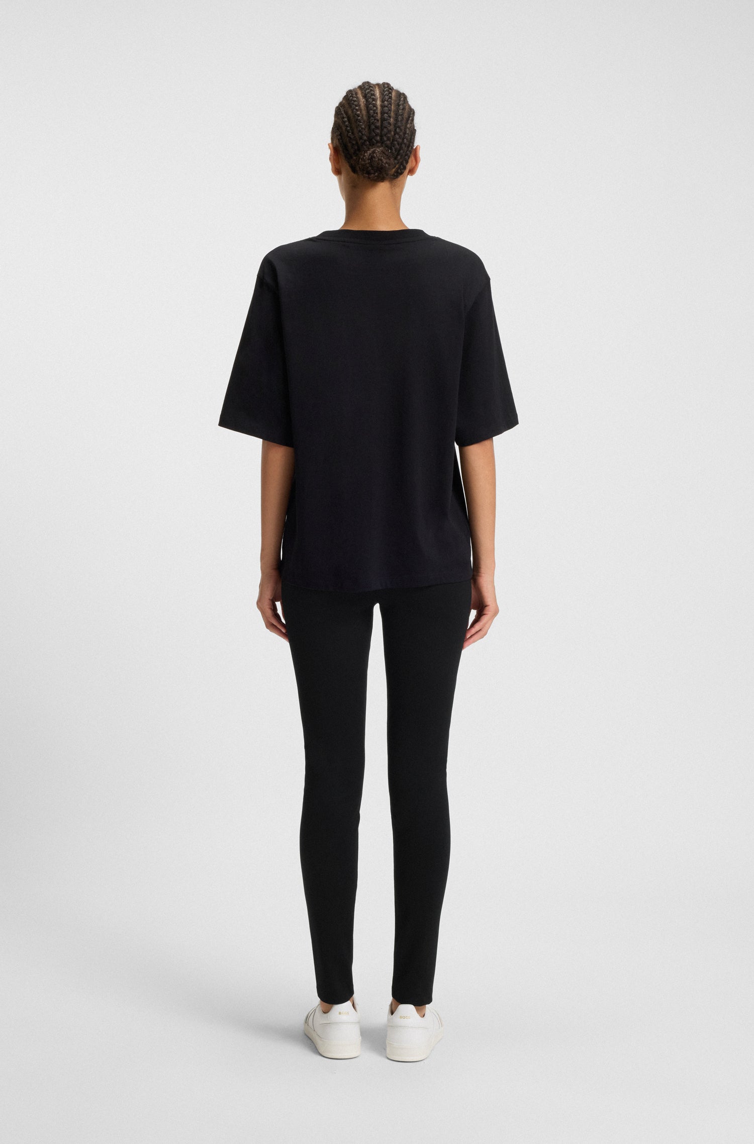 BLACK // CASUAL TROUSERS C_ESTRETCH