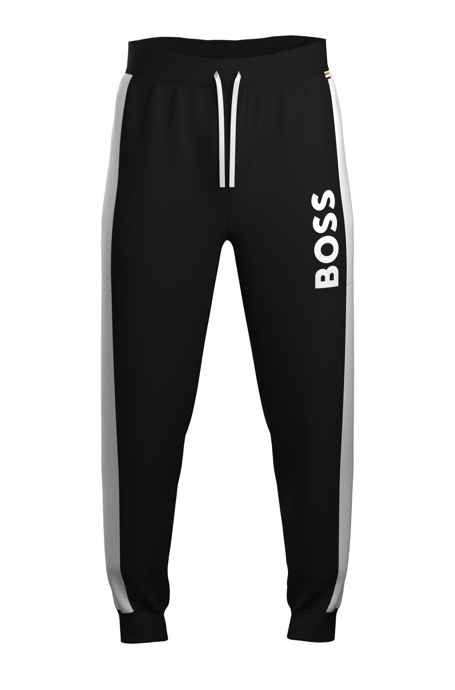 BLACK // LOUNGEWEAR JACQUARD PANTS