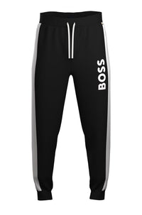 BLACK // LOUNGEWEAR JACQUARD PANTS