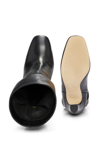 BLACK // DRESS SHOES ALEYA_BOOTIE100_NA