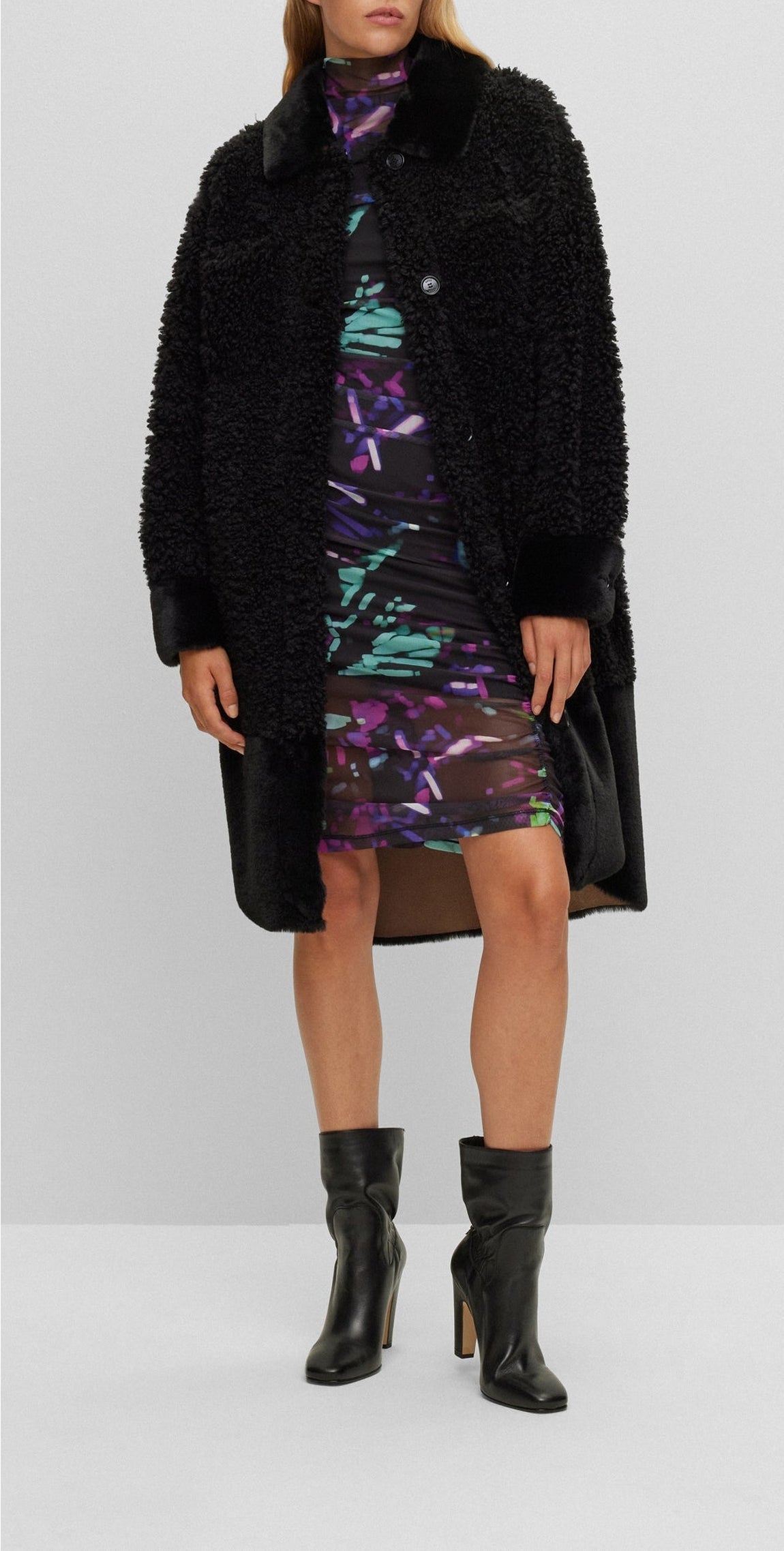 BLACK // DRESS SHOES ALEYA_BOOTIE100_NA