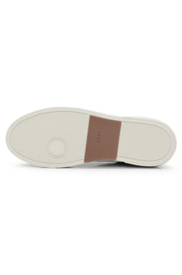 Gary leather trainers - Open White