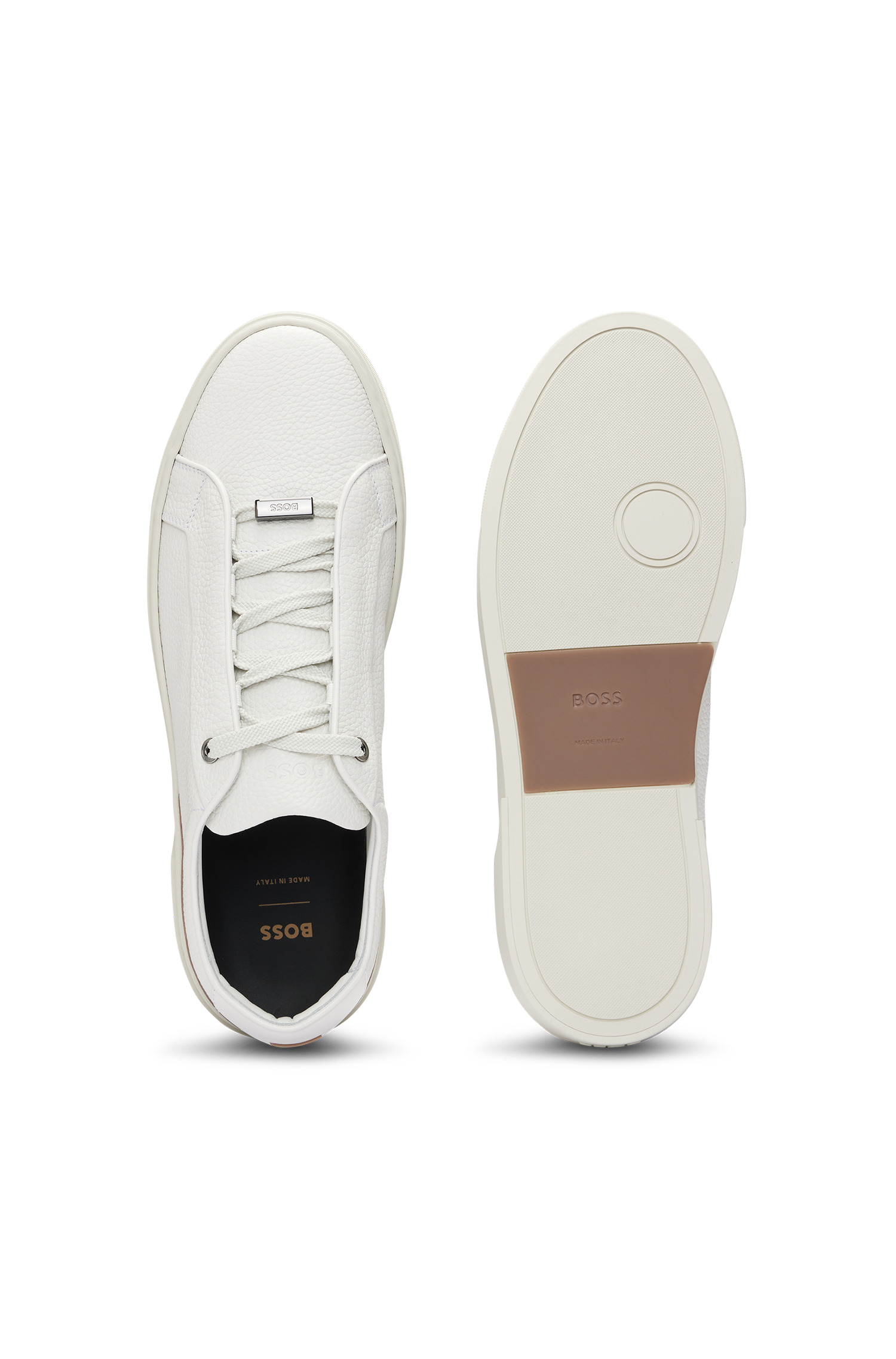 OPEN WHITE // LACE-UP TRAINERS GARY_TENN_GRLTHD