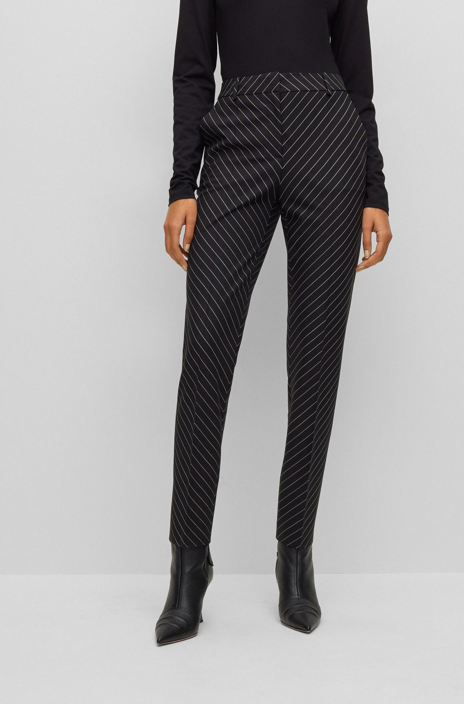 BLACK // FORMAL TROUSERS TAMATA1