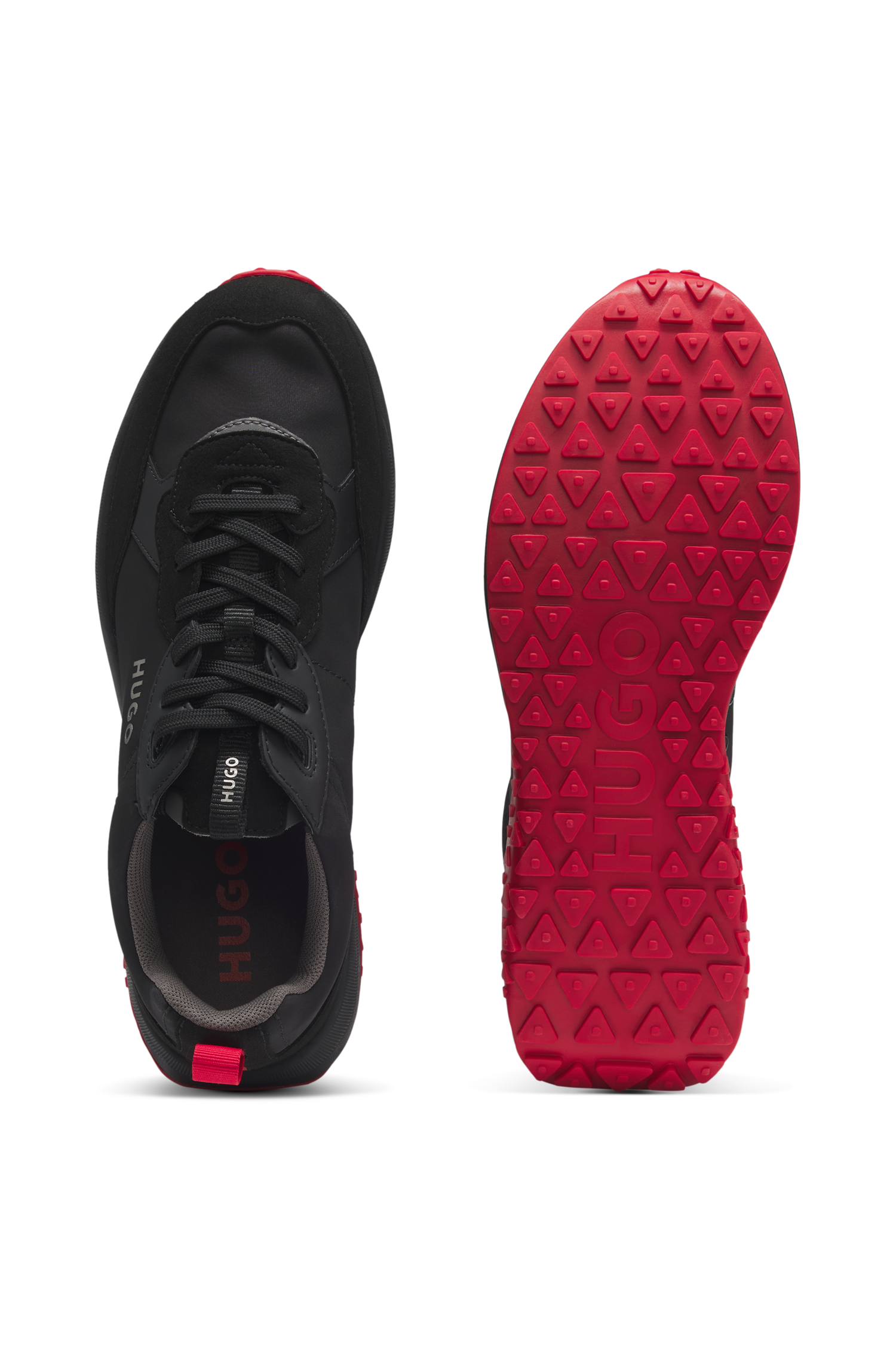 BLACK // LACE-UP TRAINERS KANE_RUNN_MFNY_N