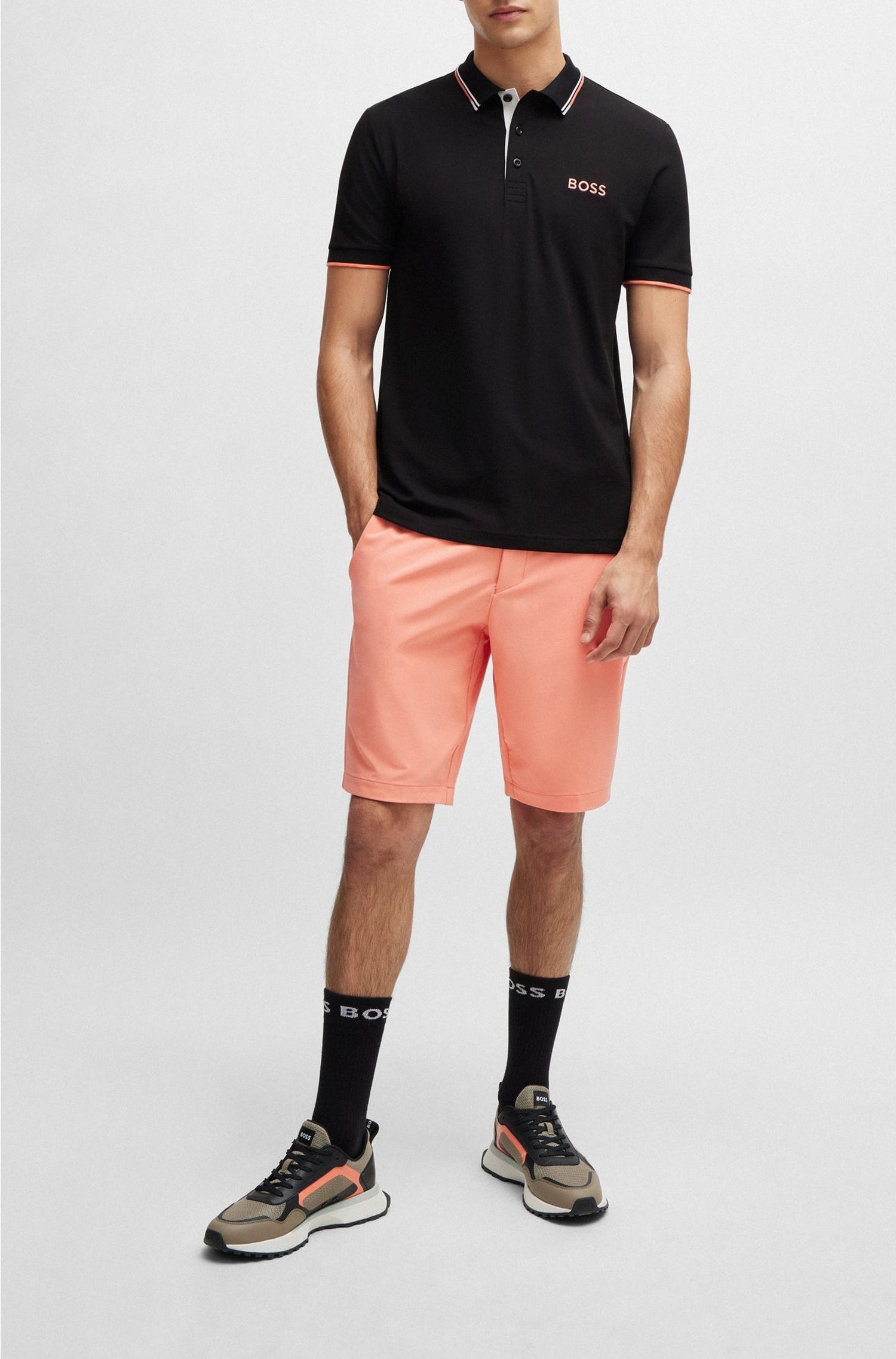 OPEN RED // SHORTS S_COMMUTER