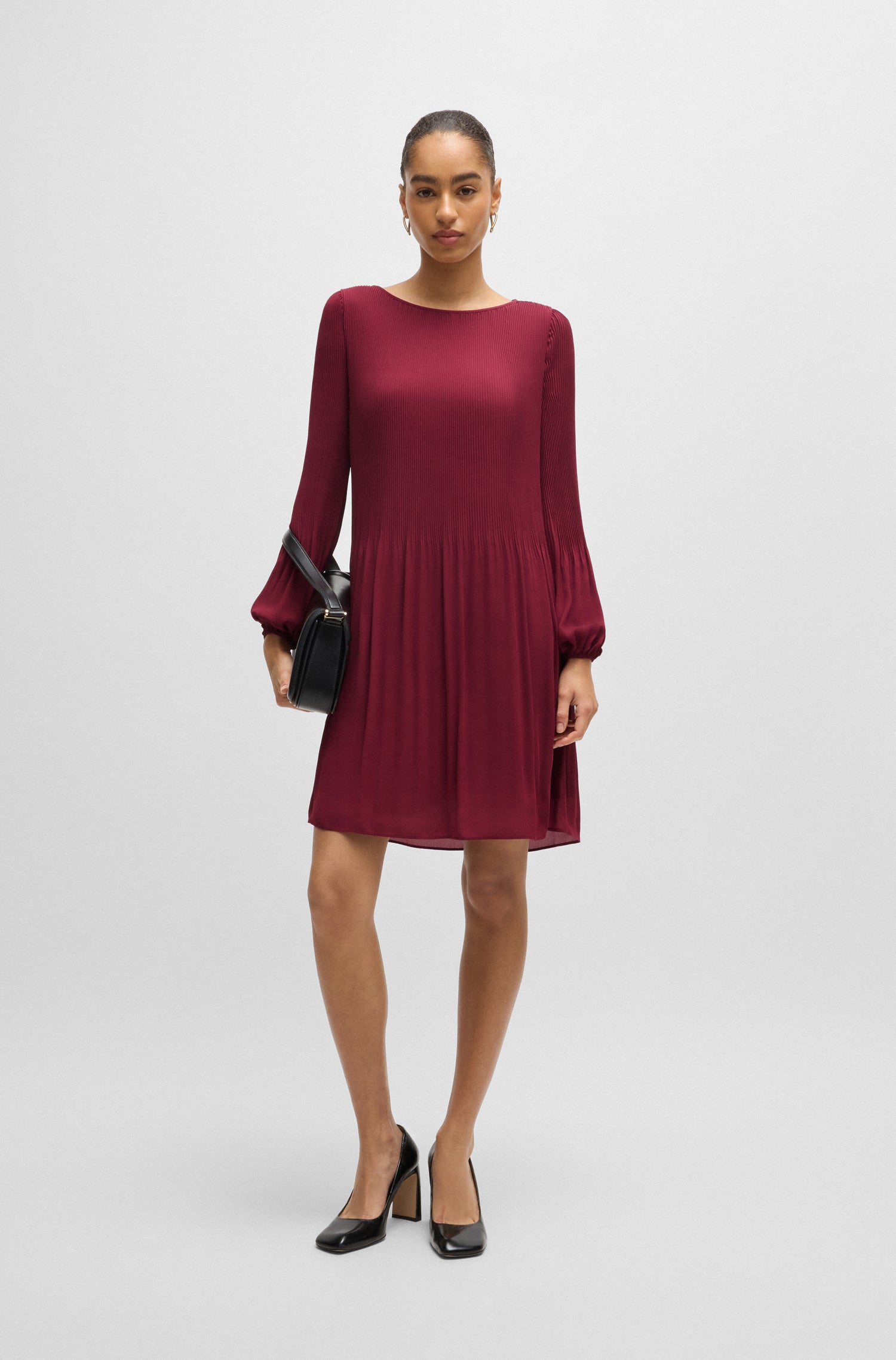 DARK RED // BUSINESS DRESSES DASIE