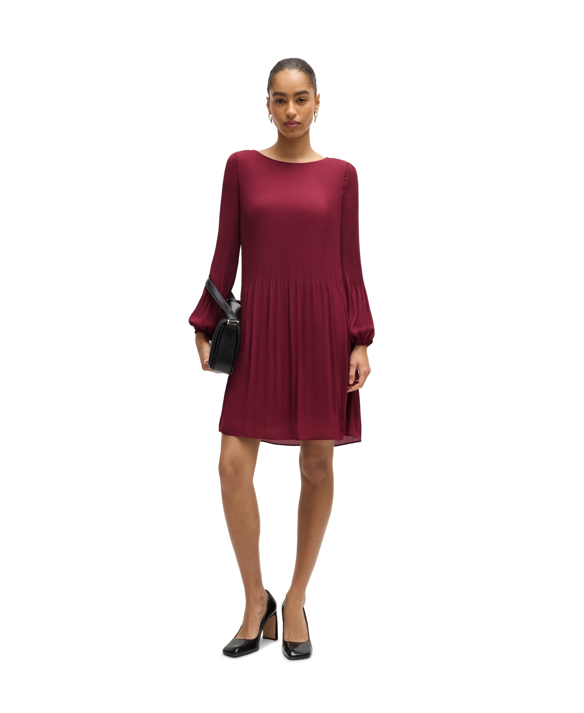 DARK RED // BUSINESS DRESSES DASIE