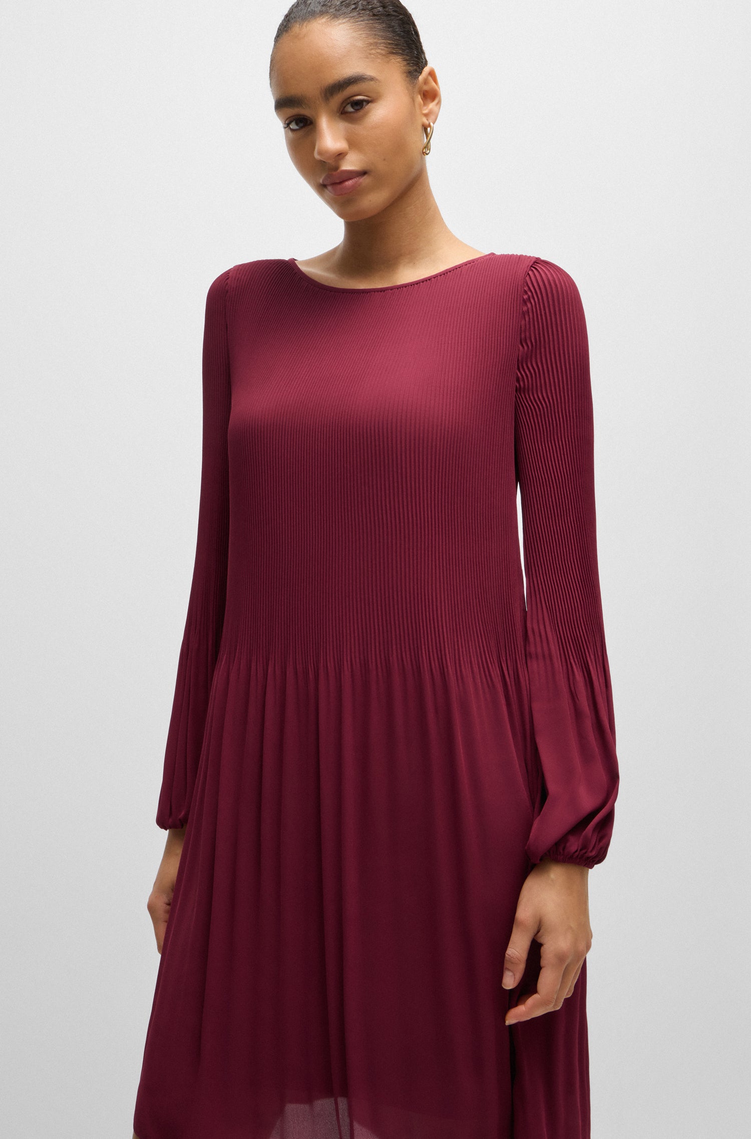 DARK RED // BUSINESS DRESSES DASIE