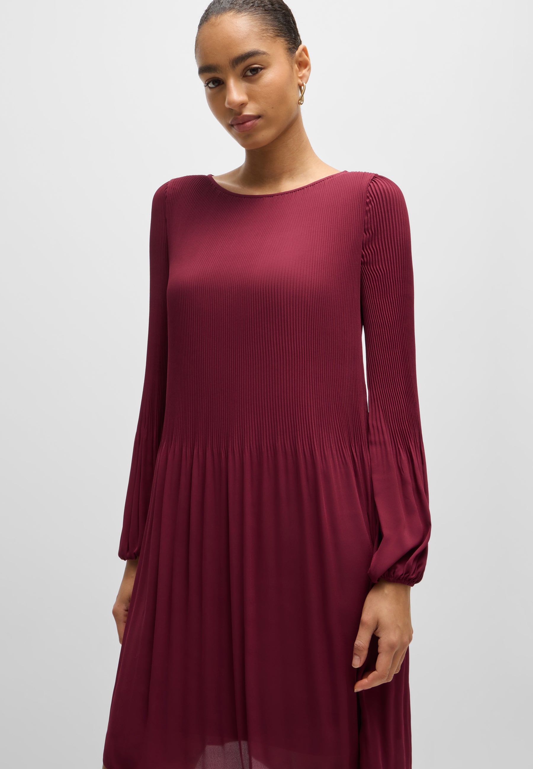 DARK RED // BUSINESS DRESSES DASIE