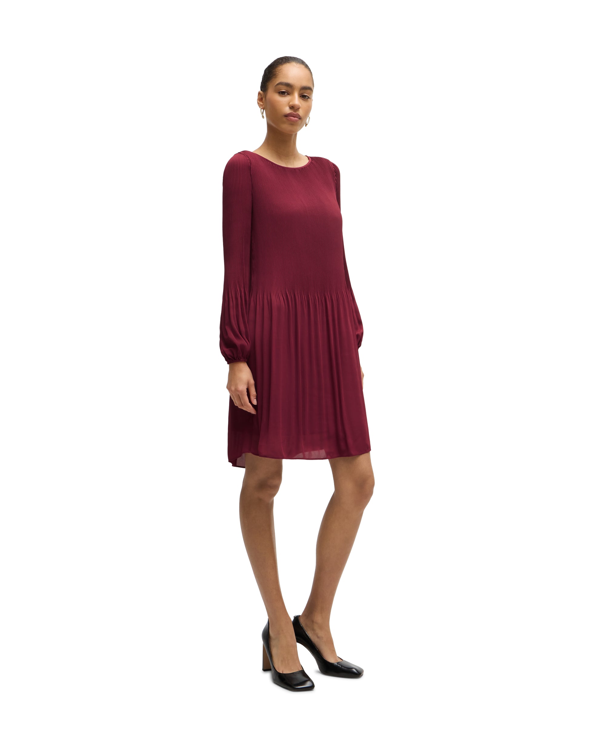 DARK RED // BUSINESS DRESSES DASIE