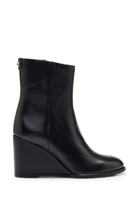 Nilufar leather ankle boots - Black