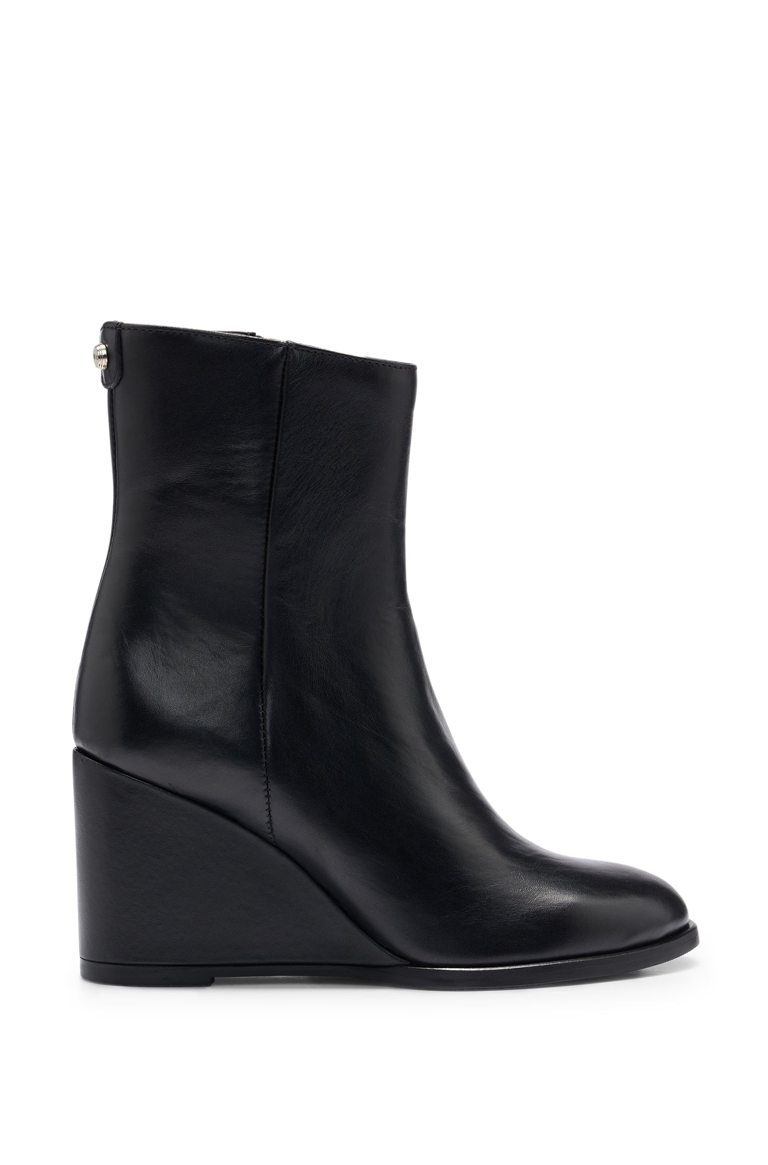 Nilufar leather ankle boots - Black
