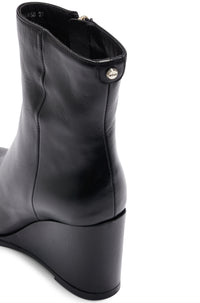 Nilufar leather ankle boots - Black