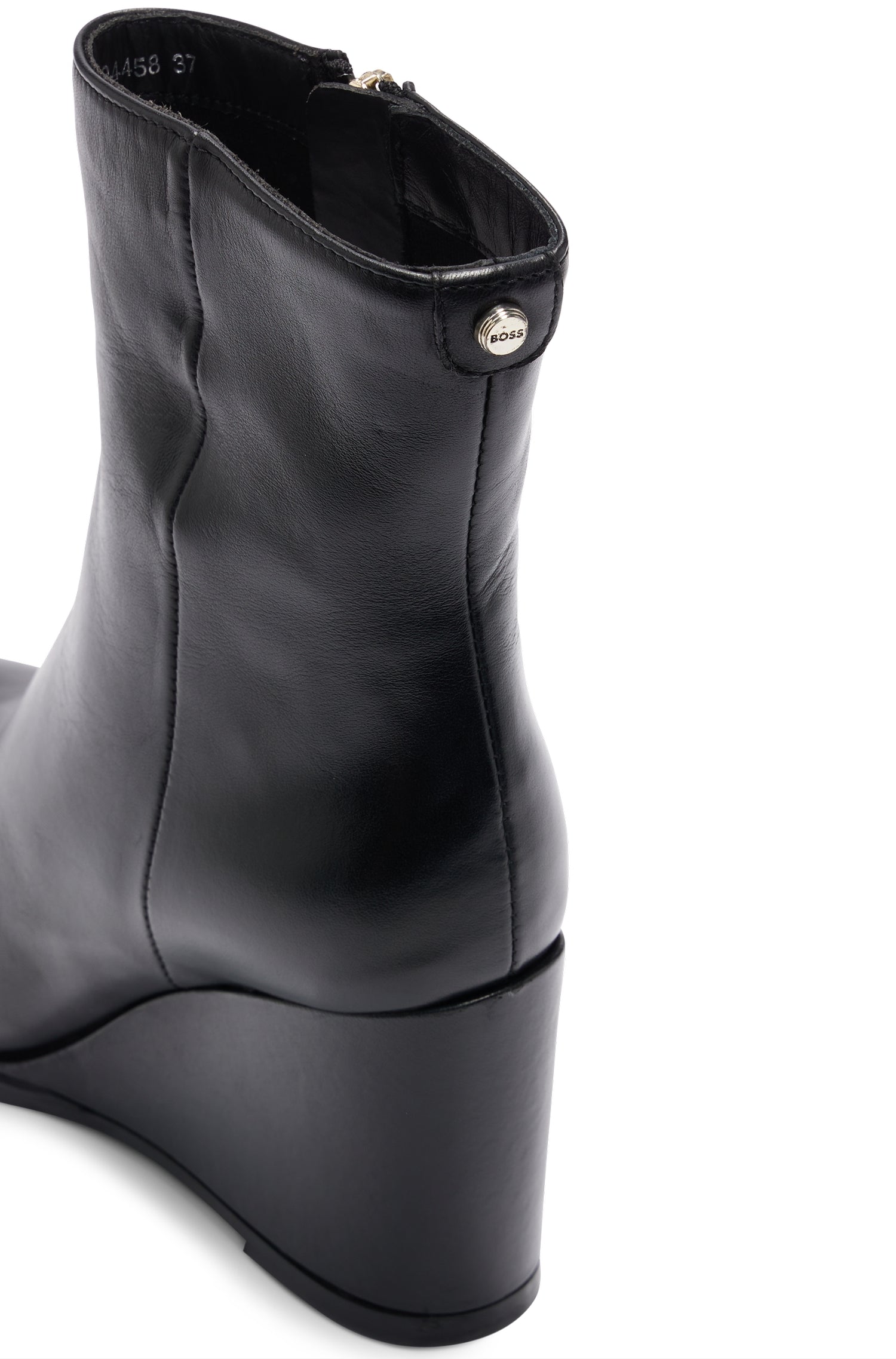 Nilufar leather ankle boots - Black