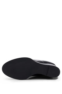 Nilufar leather ankle boots - Black