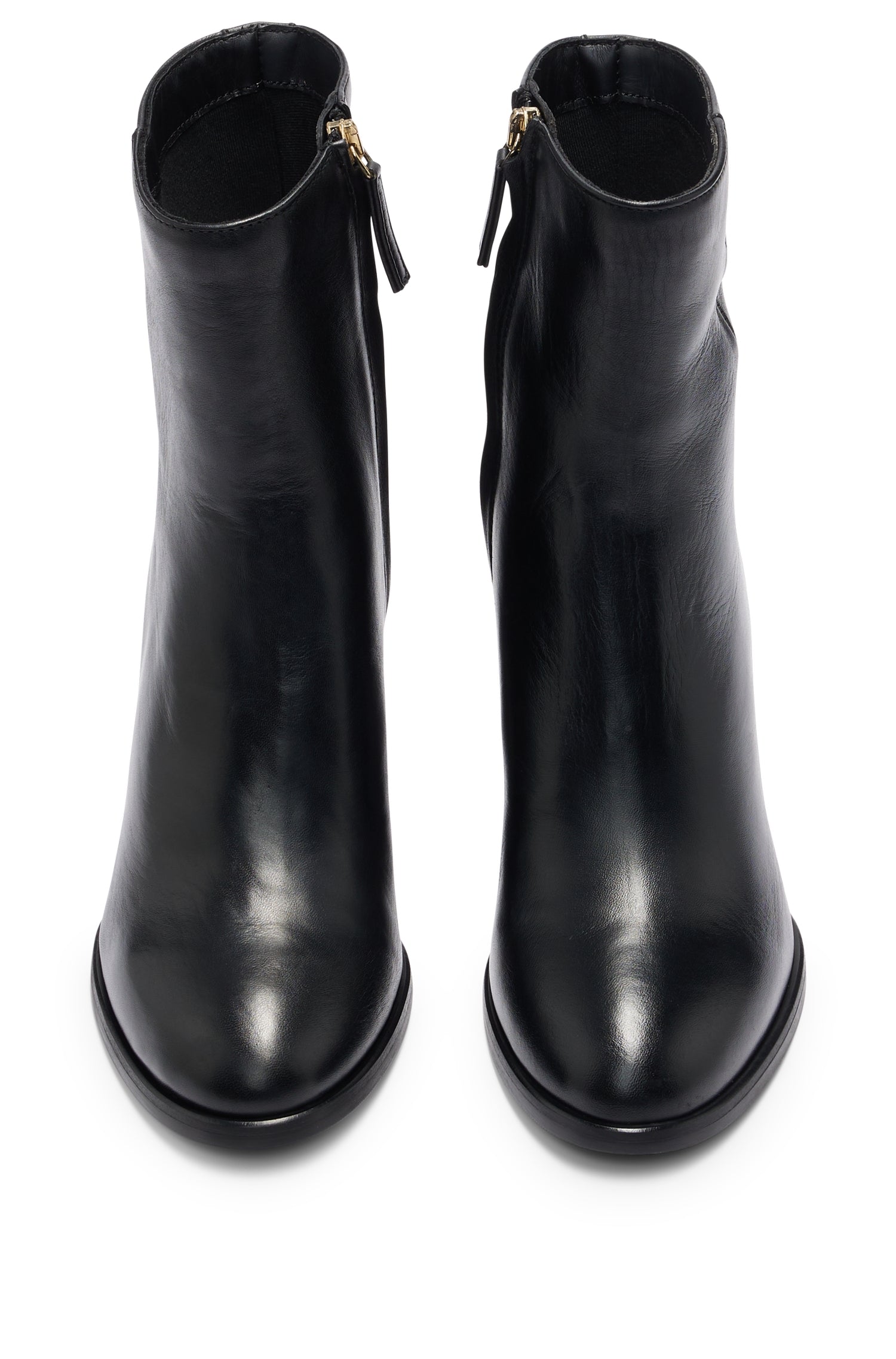 Nilufar leather ankle boots - Black