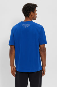 Trap T-shirt - Medium Blue
