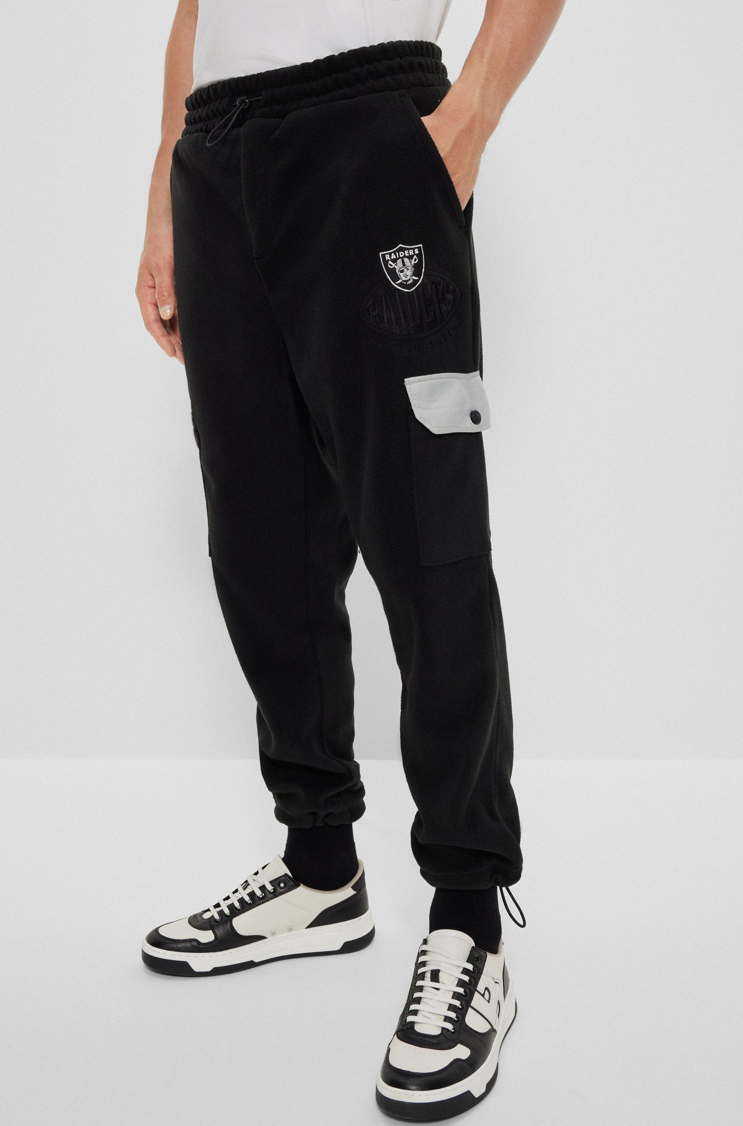 BLACK // CASUAL TROUSERS SCRAMBLE_NFL