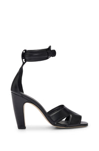 Aleya sandals in leather - Black