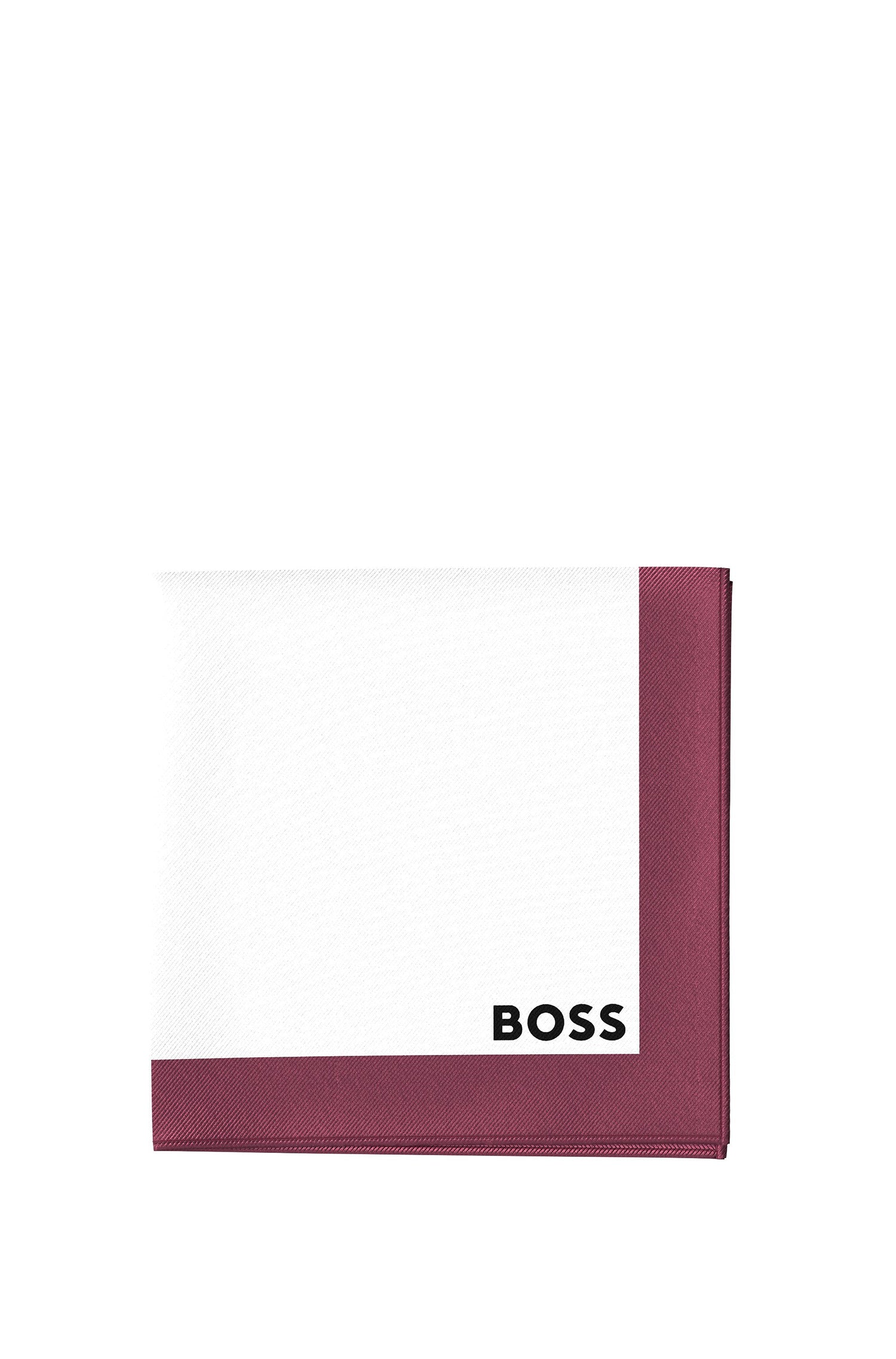 DARK RED // POCKET SQUARES H-POCKET SQ-222
