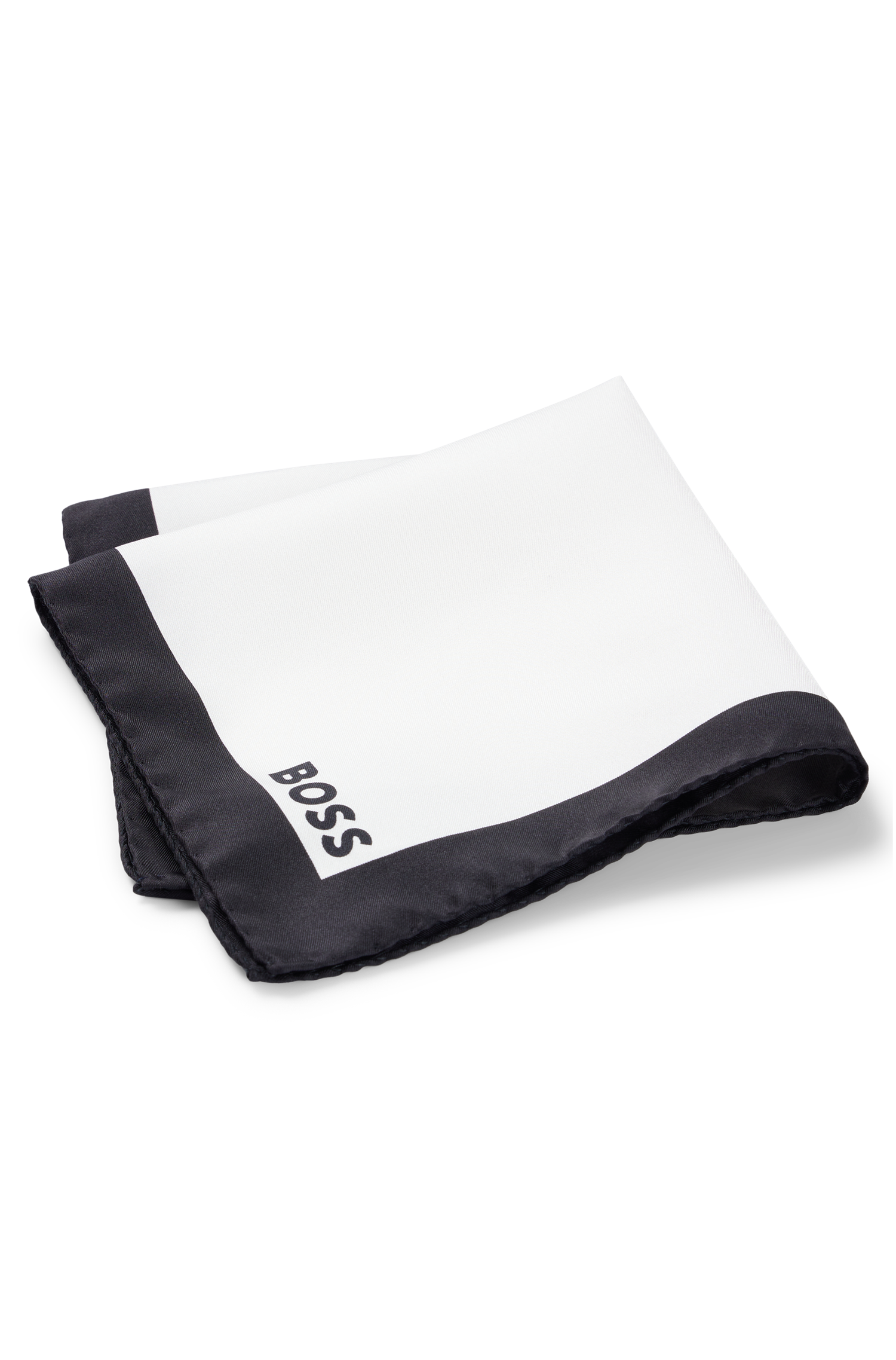 HORS LIGNE // BLACK // POCKET SQUARES H-POCKET SQ-222