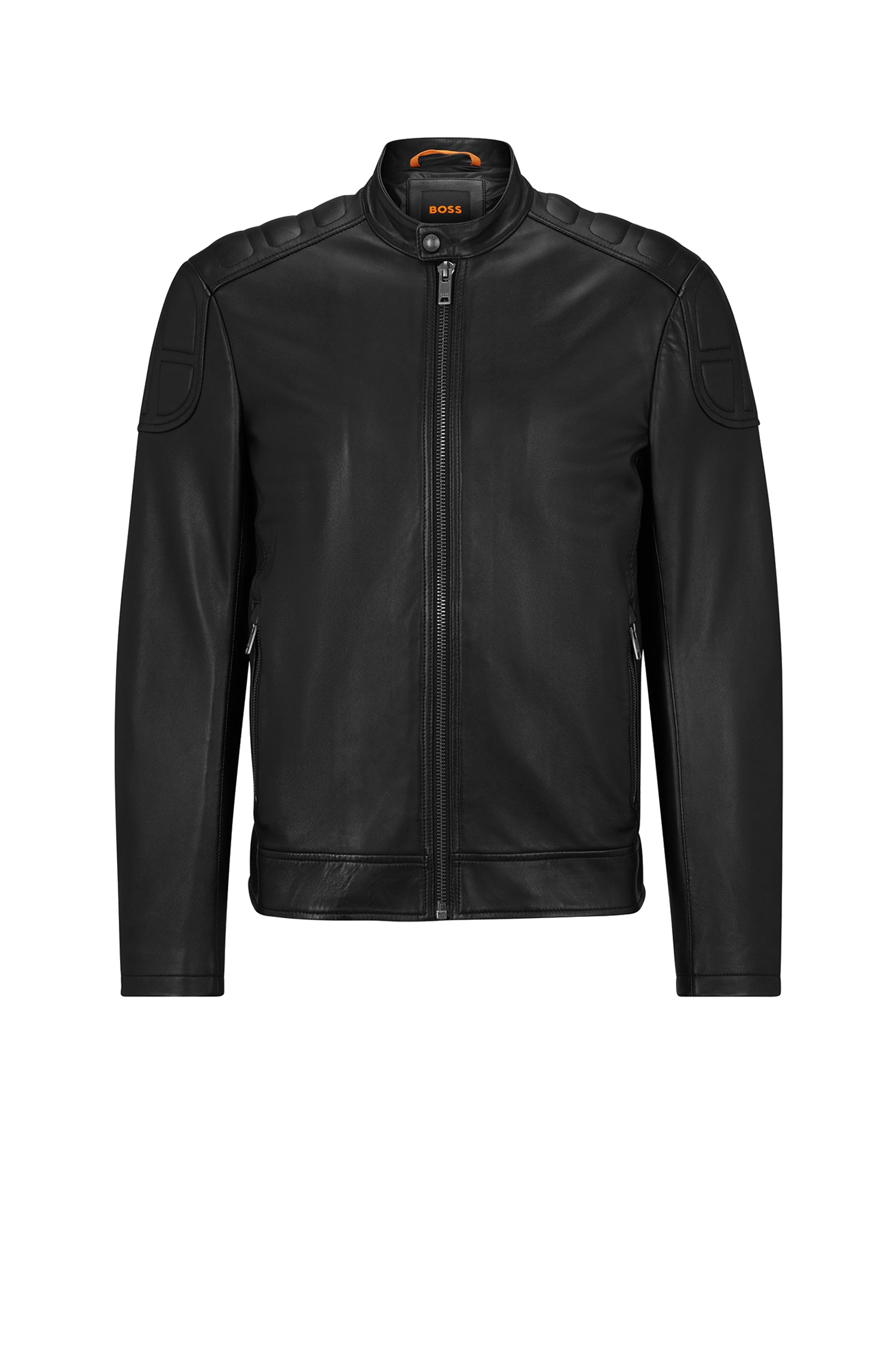Jomarc leather jacket - Black