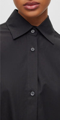 BLACK // TAILORED BLOUSES BAREID