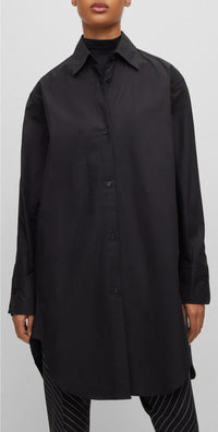 BLACK // TAILORED BLOUSES BAREID