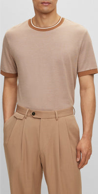 Tesar T-shirt - Medium Beige