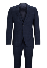 DARK BLUE // BUSINESS SUITS H-REYMOND-3PCS-224