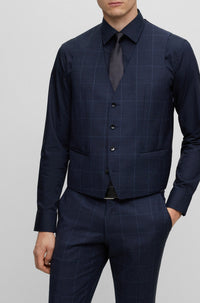 DARK BLUE // BUSINESS SUITS H-REYMOND-3PCS-224