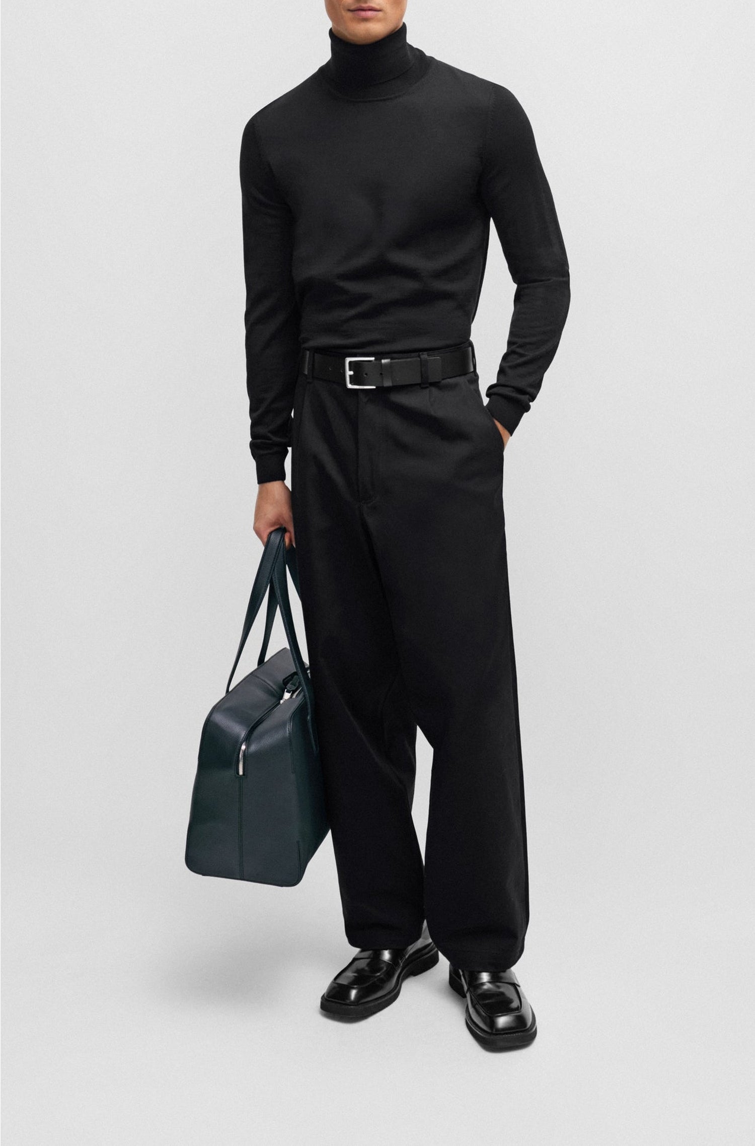 BLACK // CASUAL TROUSERS KAIDEN-DPL