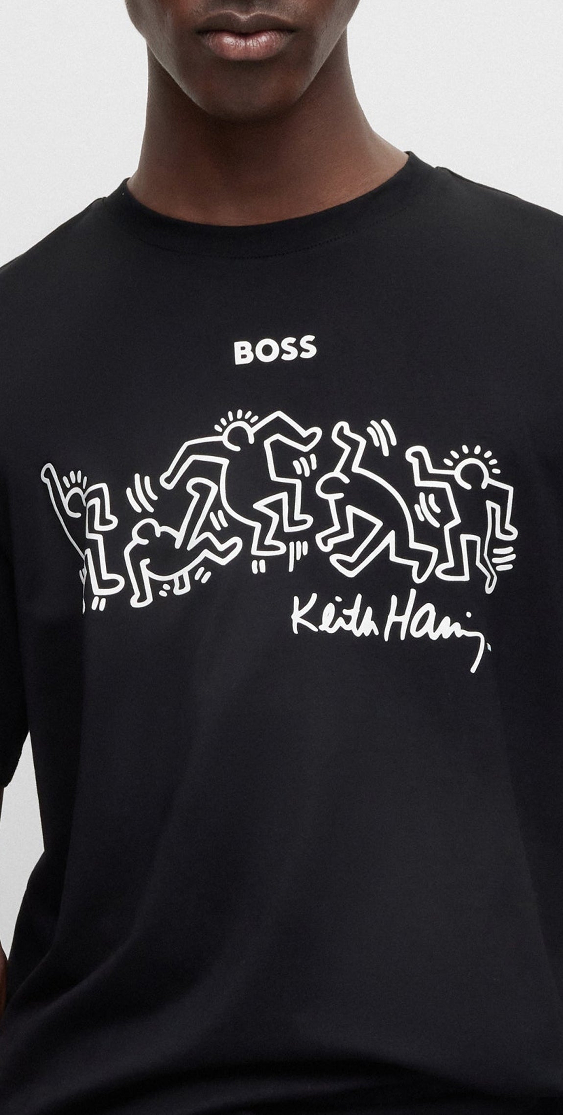 BLACK // T-SHIRTS T_HARING